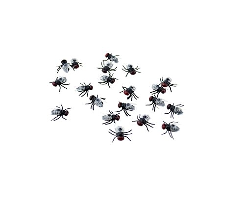 AoE Performance Un Ensemble de 10 Plaisanterie circulant Blague nouveauté Lifelike Jouet en Plastique Truc Bugs drôles de Halloween Fools Avril Liquidation