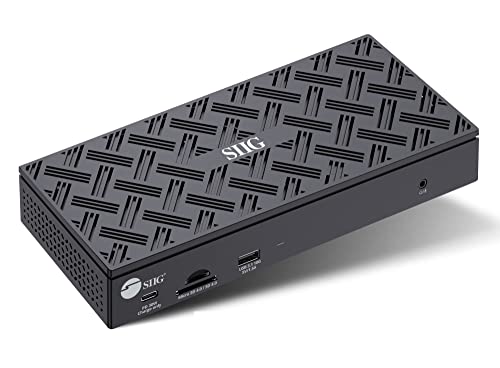 Docking station 4K 60Hz Quad Monitor SIIG para transformar tu escritorio de teletrabajo