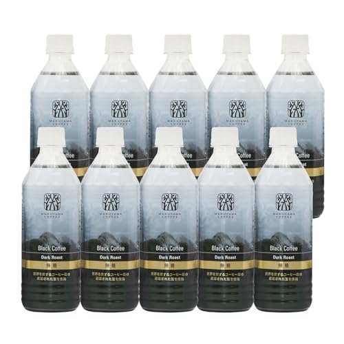 丸山珈琲のブラックコーヒー 【500ml 10本】ペットボトル ボトルコーヒー 無糖 珈琲 無添加（Amazon）