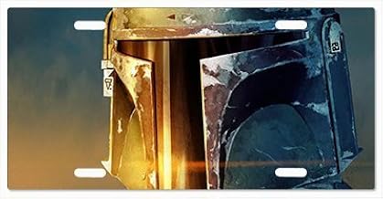 boba fett license plate frame