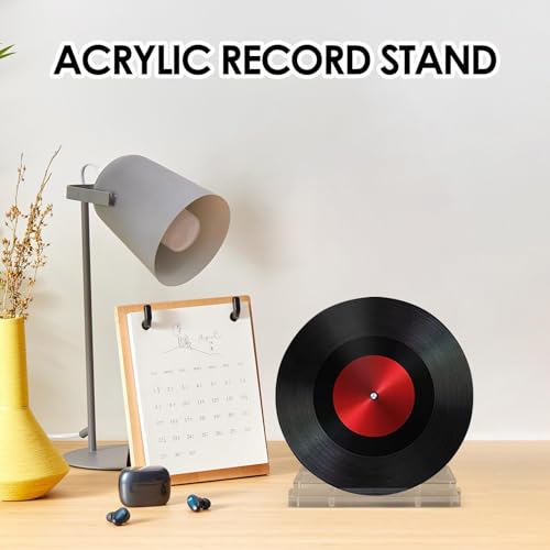 Soporte de caballete acrílico para vinilos, libros de cocina y decoración moderna 3