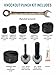 AMZCNC Manual Knockout Hole Punch Driver Kit 1/2 to 2 inch Electrical Conduit Hole Cutter Set KO Tool Kit ((Conduit Hole Size) 1/2