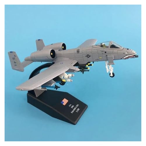 Fighter diecast metal plane Fairchild A-10 Thunderbolt II modelo militar a escala 1/100 6