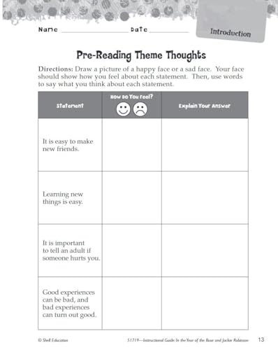 In the Year of the Boar and Jackie Robinson: An Instructional Guide for Literature - Novel Study Guide for Literature with Close Reading and Writing Activities (Great Works Classroom Resource) - Image 5