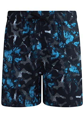 Image of Kanu Surf Men's Big Viper Extended Size Stripe Swim Trunk