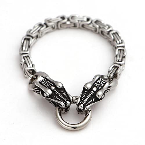Bracelet pour hommes Bysonglezai gothic skull rock