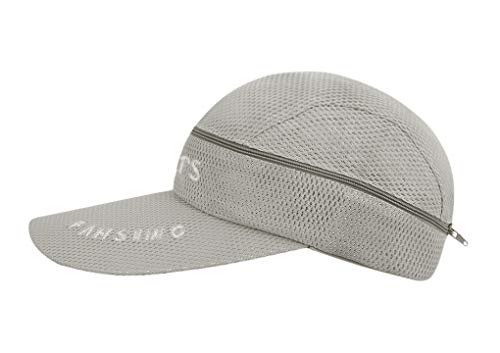 FakeFace Zonnehoed voor dames en meisjes, voor tennis en tennis, opvouwbaar, zomerhoed met afneembare rand, baseballpet van katoen, anti-UV - Image 4