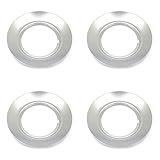 4x Rotiform Wheels Gloss Silver Wheel Center Hub Caps 6-1/8