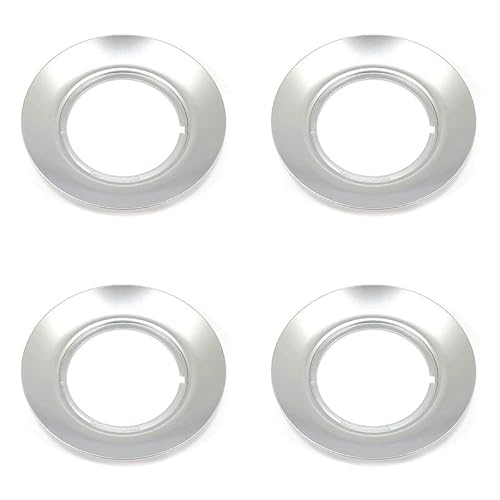 4x Rotiform Wheels Gloss Silver Wheel Center Hub Caps 6-1/8