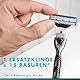 Gillette Mach3 Basis Rasierer für Männer, 1 Gillette Rasierer, 6 Ersatzklingen, Mit Gleitstreifen für ein sanftes Gleiten und NEUER Klingenbeschichtung, für weniger Hautirritation