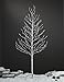 LIGHTSHARE 5FT 200L Lighted Star Light,Warm White Lighted Tree Decoration Light,Home/Festival/Party/Christmas,Indoor and Outdoor Use