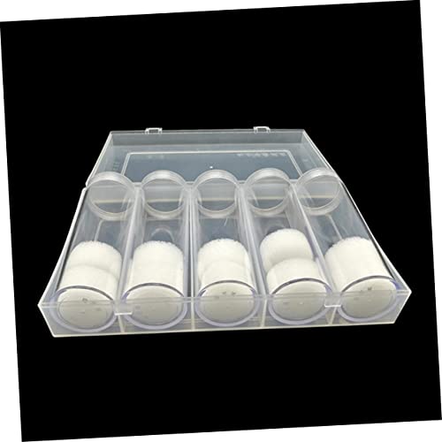 6 Cajas Redondas de Plástico para Monedas KICHOUSE miniatura 2