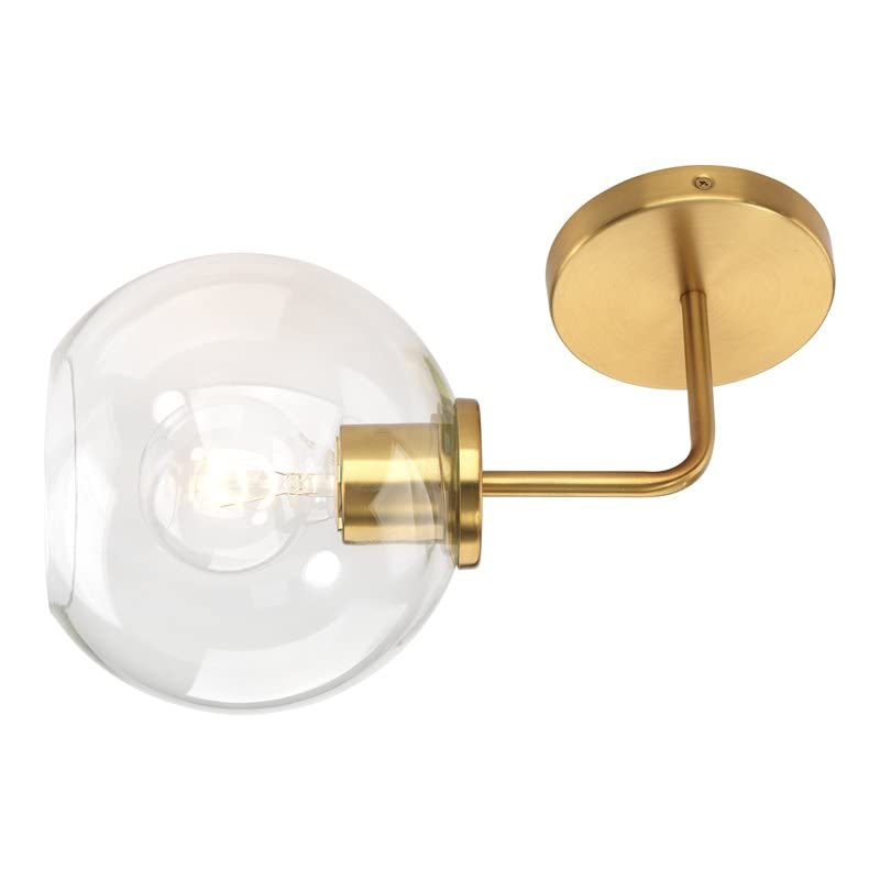 Wall Sconce, Life-Size Skull in Hexagram Bone Frame