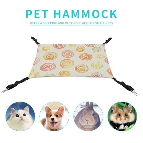 Hamac pour chat contre le stress couchage suspendu réglable - 5