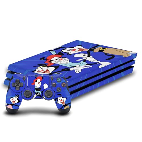 Autocollant de jeu Animaniacs compatible Sony PlayStation 4 PS4 Pro vinyle