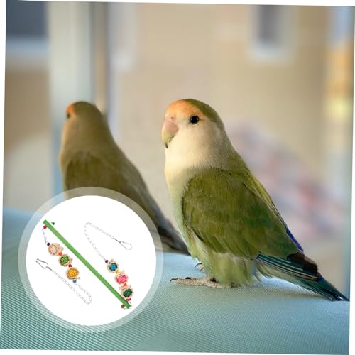 BESPORTBLE Pet Swing Parrot Standing Perch Bite-Resisting Parrot Swing Parrot Accessories Wooden Bird Swings Bird Swing Plaything Bird Wood Swing Cage Bird Swing Bird Swings for Parakeets - Image 5