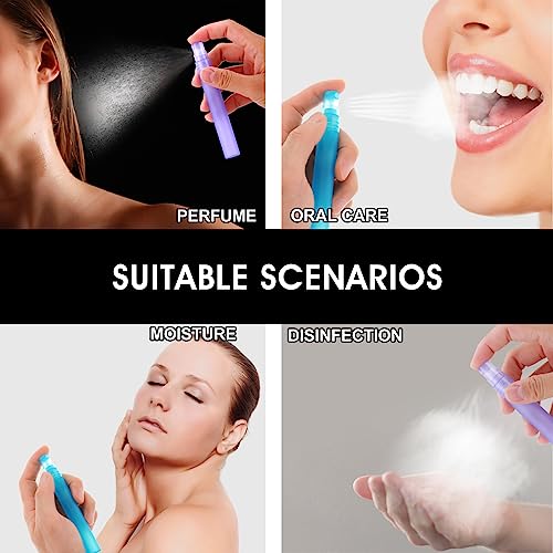 cobee 10 ml/0.34 oz Mini Perfume Bottle, Cosmetic Spray Bottles for Traveling and Outgoing, 5 Pack - Image 5