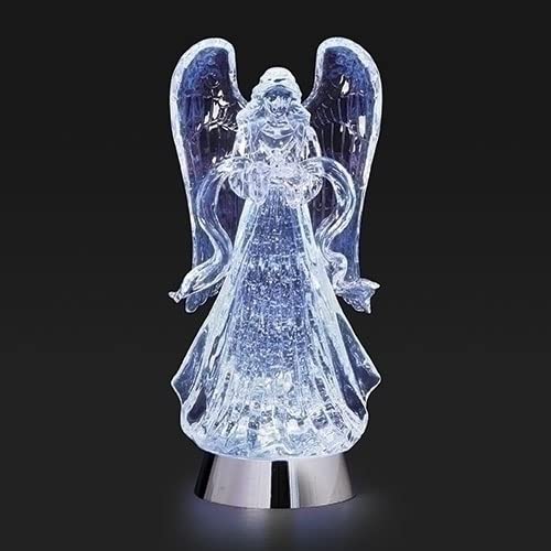 Amazon.com: Roman Lighted Swirl Angel with Dove, 13-inch Height