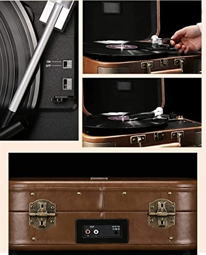 Tourne-Disque, Tourne-Disque Bluetooth avec Haut-parleurs stéréo intégrés, Lecteur de Vinyle Valise à 2 Vitesses… - Les Beatles, Paul McCartney, John Lennon, RIngo Starr, George Harrison Tourne-Disque, Tourne-Disque Bluetooth avec Haut-parleurs stéréo intégrés, Lecteur de Vinyle Valise à 2 Vitesses… – Image 7