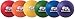 Champion Sports 8.5 Inch Rhino Skin Super High Bounce Special Dodgeball Set