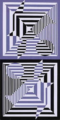 Peinture Victor Vasarely pour créer une ambiance design au bureau