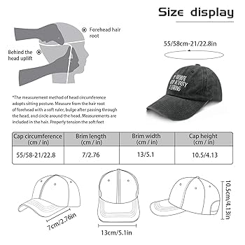 Image of Sports Cap for Men and Women, Quick Drying Adjustable Sun Hat, Black