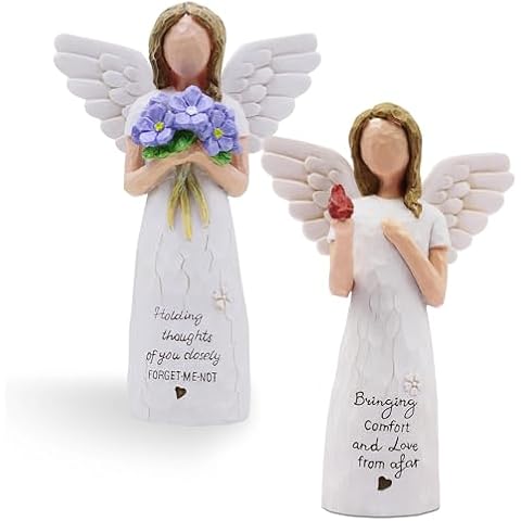 AcowSpt Sympathy Gifts for Loss of Loved One, Cardinal Gifts, Sculpted Hand-Painted Figurine Cover