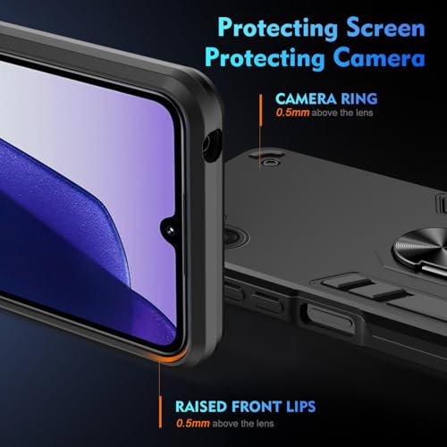Coque Samsung Galaxy A07 noire antichoc et robuste en PC mat - 3