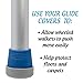 Bundle: Top Glides Steel-Reinforced 1 1/8