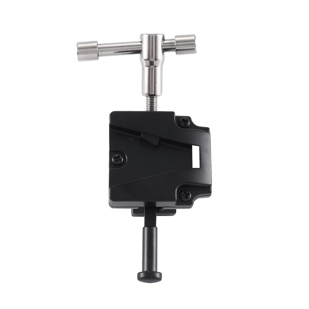 2 x Super Crab Clamp con T y adaptador universal de liberación rápida V-Lock para montaje de batería de cámara DSLR