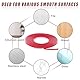 5M Silikon Dichtband, Dichtlippe, Dichtung für Ofen Glasplatte, Silikon Dichtband für Glasbodenplatten, Selbstklebende Transparente für Kaminöfen, Ofenplatten und Feuerschutzplatten
