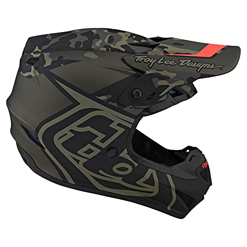 Troy Lee Designs Gp Overload Camo Full Face Adult Offroad Motocross Helmet Lightweight. Adventure, Dirt Bike, Sxs, Powersports. Unisex. (Lg, Green/Gray) #TOP5