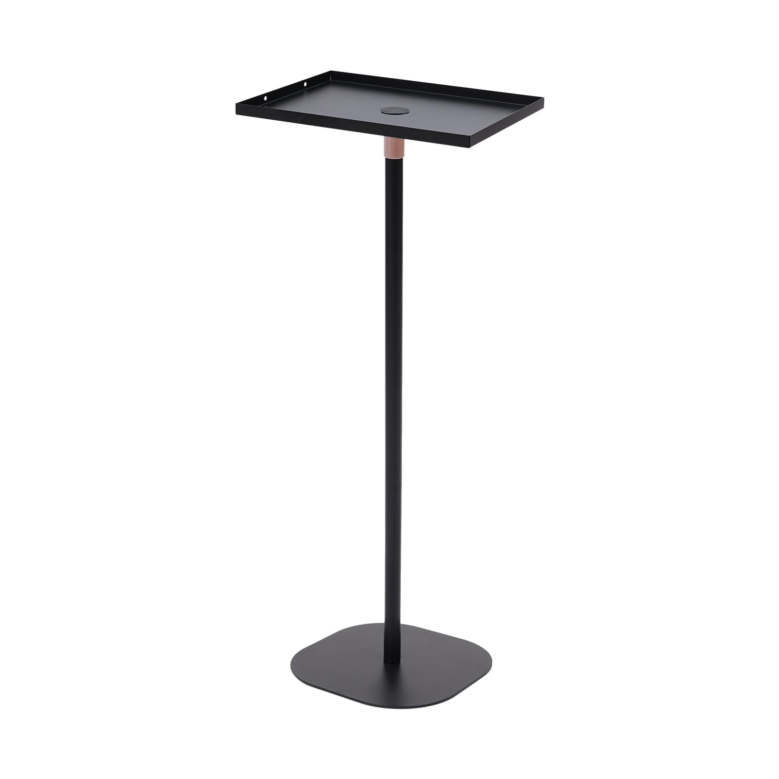Support de projecteur réglable en hauteur - Support en métal - Charge maximale : 10 kg - Hauteur : 87-131 cm - Pour home cinéma - Noir