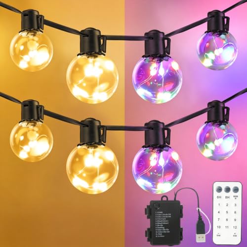 22ft Battery String with Remote