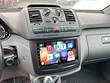Car Stereo Radio for Mercedes-Benz Vito 115 CDI W639 2006-2014 for Carplay Head Unit Android 13 GPS WiFi BT 9" Touch Screen 4G+64G
