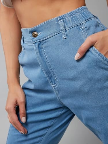 Image of Dolce Crudo High Rise Wide Leg Jeans for Women