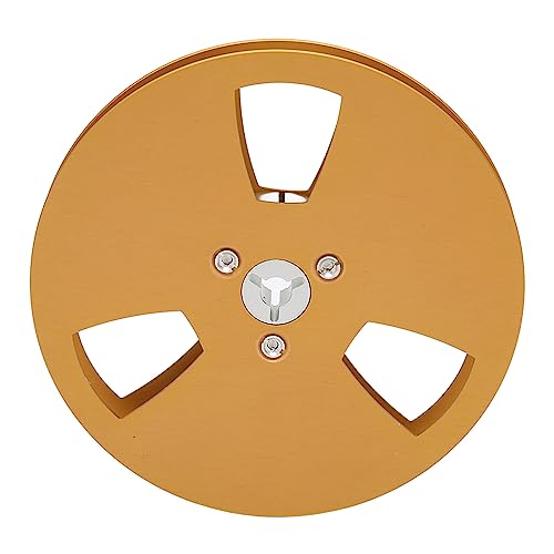 Carrete abierto de aluminio de 1/4 y 5 pulgadas para grabadoras de cinta de bobina 5