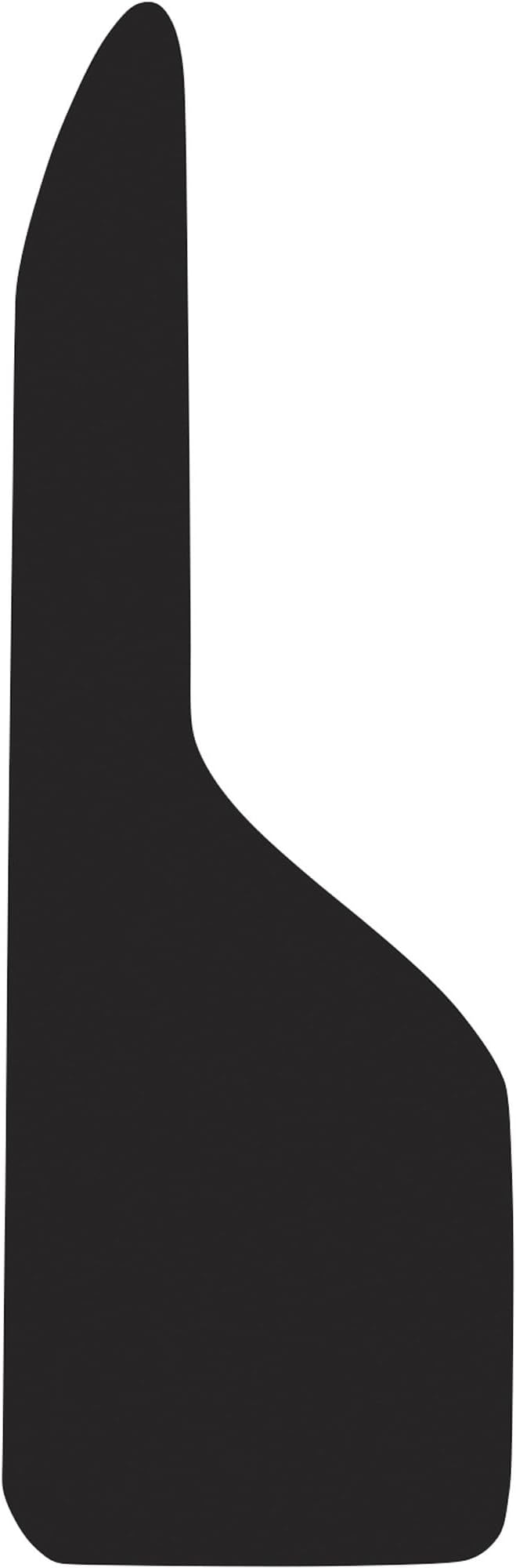 Buyers Thermoflex Fender Guard Semi-Truck Mud Flaps - Pair, 12in.W x 37in.L, Black, Model Number B1237PPB