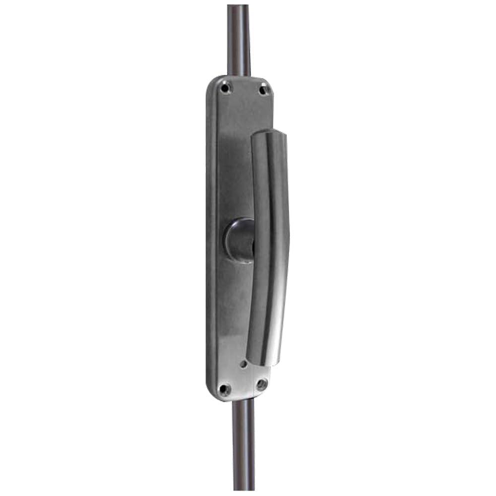 Loops Satin Chrome Espagnolette Bolts For Enhanced Security - Door Lock
