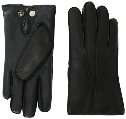 DENTS ラビットファーレザーグローブ