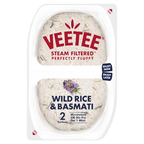 Veetee Heat & Eat Wild Rice And Basmati Pots 2 x 125g