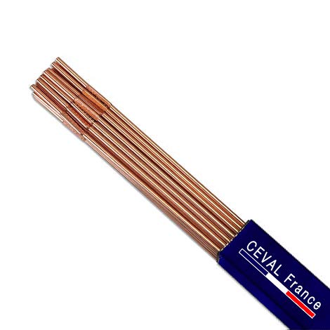 Baguette tig electrodes acier 1,6mm F57 metallerie et soudage metal 330g