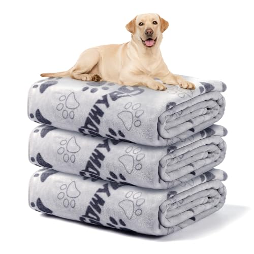 Gowyeg Soft Dog Blanket for Large Pets (41x31)