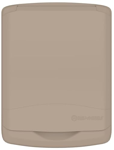 Miniatura 2 de Rev-A-Shelf RV-35-LID-1 Recipiente de reciclaje de basura de polímero de 35 cuartos de galón de tapa de repuesto para cocina o lavandería, base