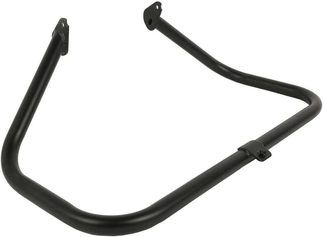 Black Engine Guard Highway Crash Bar Footpegs