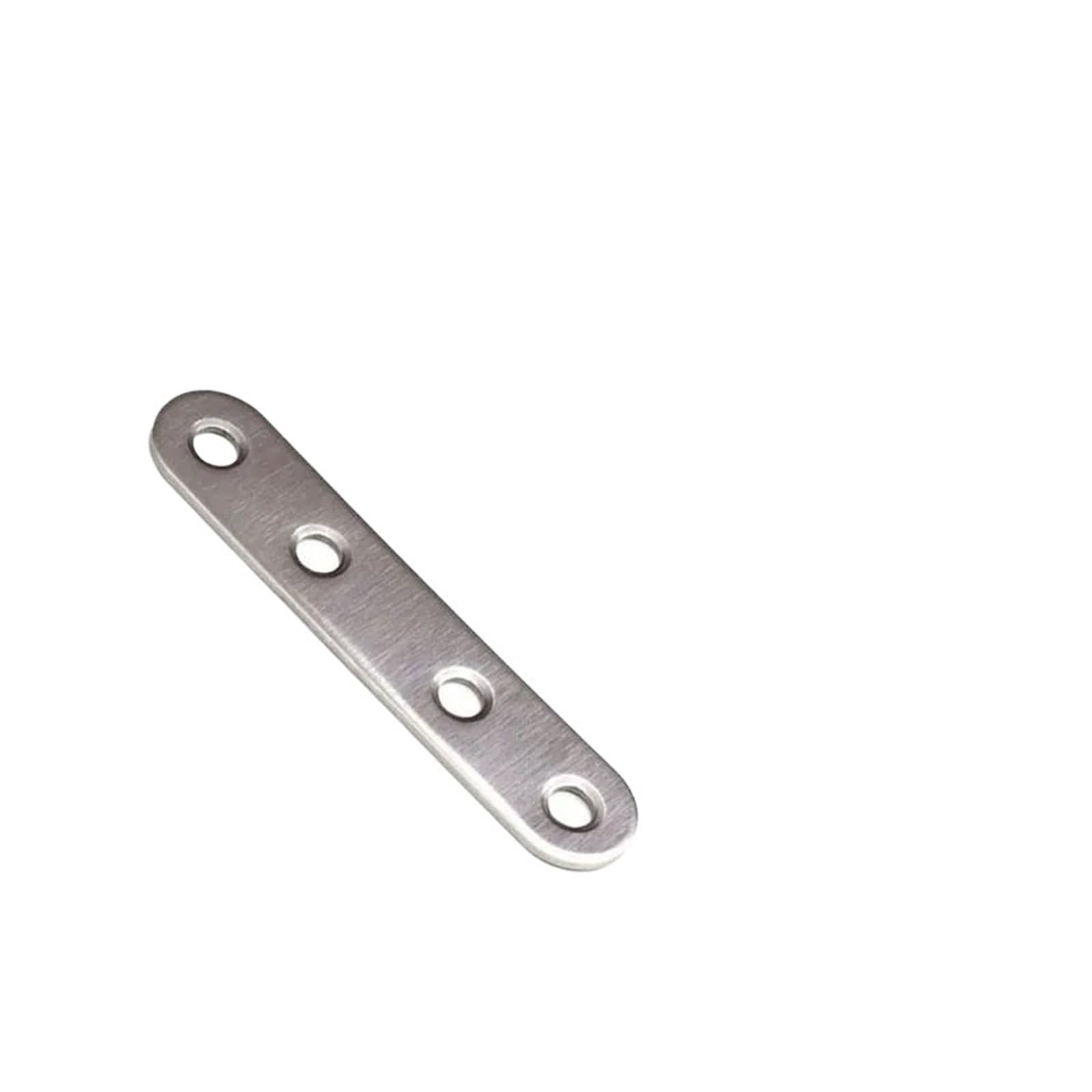 Zihdke 10Pcs 10/20Pcs Flat Straight Brace Brackets, Repair Fixing Used For And Connecting Furniture Tables, Chairs For Repairing(10Pcs)