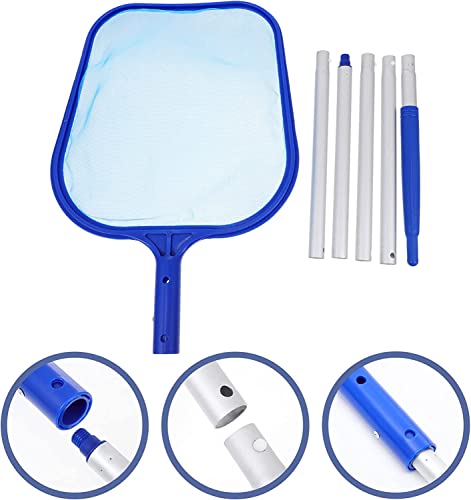 Kit Para Piscina Cabo Telescópico 1,76m + Peneira Metálica