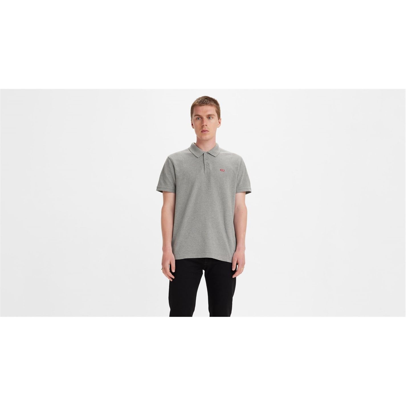 Levi's LEVIS HM POLO MEDIUM GREY HEATHER T-Shirt Mężczyźni, Medium Grey Heather, XL