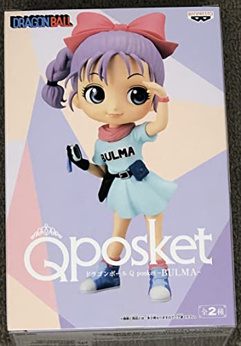 Banpresto - Dragon Ball Bulma Q posket Figure Version 2 BP16809 Multicolore