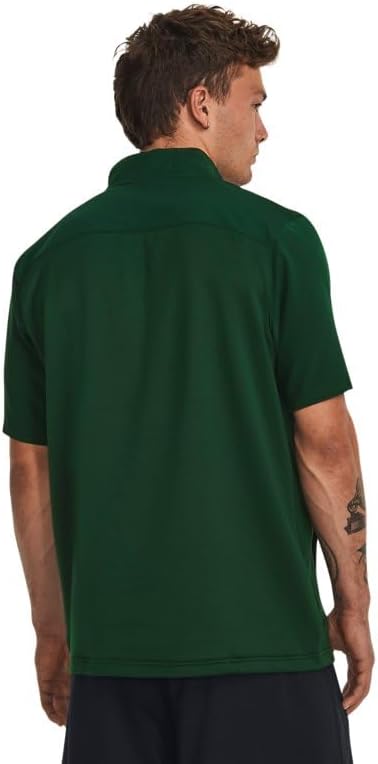 Motivate 2.0 Pullover: Black Short Sleeve by Under Armour